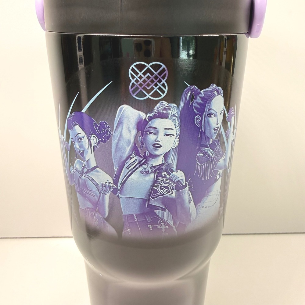 Zak Designs K-Pop Demon Hunters Huntr/x Tumbler 20oz Sams Club Exclusive NEW NIB - Picture 5 of 11